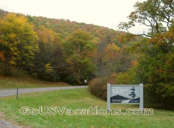 Blue Ridge Parkway Fall Colors - North Carolina