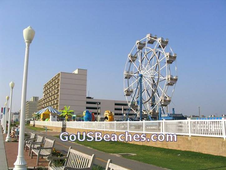 Virginia Beach Carnival on Virginia Beach Boardwalk - Virginia vacation Beach Screensavers