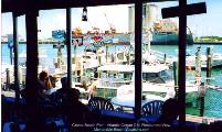 Grills restaurant View of Port area - Cocoa Beach - Atlantic Ocean 