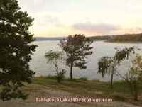View of Missouri Table Rock Lake from Timeshare Condo Balcony