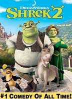 Shrek2 DVD Cover - kids movie DVD discounts pg