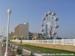 Virginia Beach picture: Boardwalk Carnival - Get a high view of the beach from the Ferris wheel