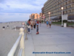 Virginia Beach Boardwalk - Enjoy the Ocean view and watching people - great Virginia Beach Picture possibilities