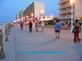 Virginia Beach picture - Boardwalk in evening