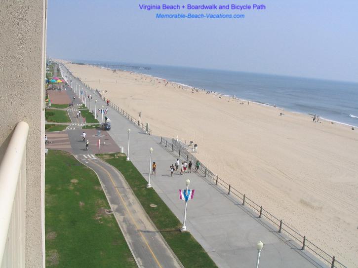 Virginia Beach Boardwalk and Bicycle Path