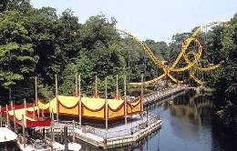 Busch Gardens Loch Ness Monster roller coaster