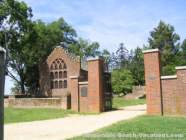 Jamestown National Historic Site Church - approx 350 year old - Virginia Vacation Beach Attraction