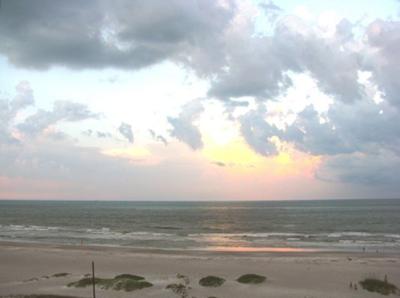 Cocoa Beach Sunrise from balcony